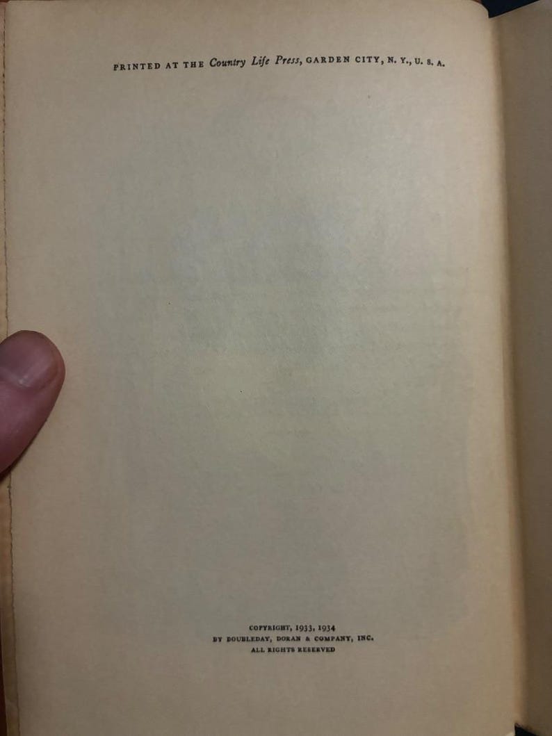 Charles Dickens: His Life and Work by Stephen Leacock 1936 Doubleday, Doran Edition Later Printing Very Good image 6
