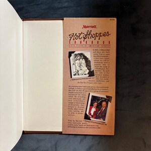 Libro de cocina Marriott Hot Shoppes: Sesenta años de cocina estadounidense (Primera edición de 1987) imagen 3