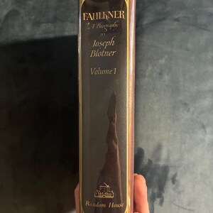 Faulkner: A Biography by Joseph Blotner 1974 First Edition Second Printing Fine/Near Fine image 7