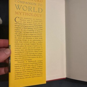 The Oxford Companion to World Mythology by David Leeming First Edition Fine/Fine Hardcover image 3