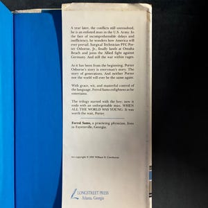 When All the World Was Young by Ferrol Sams First Edition First Printing Near Fine/Very Good Hardcover image 3
