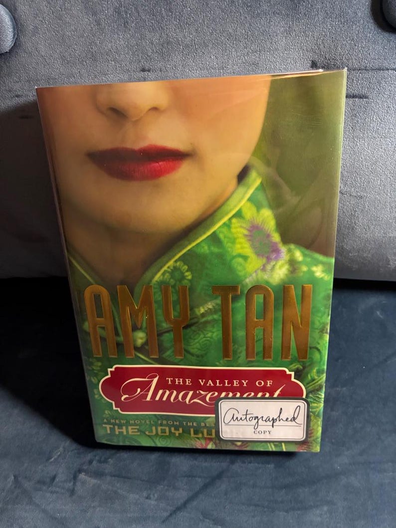 Signed Amy Tan The Valley of Amazement Hardcover First Edition (Fine/Fine) image 1