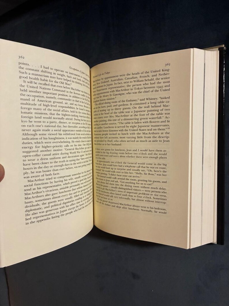 The Years of MacArthur, Volume III: Triumph and Disaster 1945-1964 by D. Clayton James First Edition First Printing Near Fine/Near Fine image 8