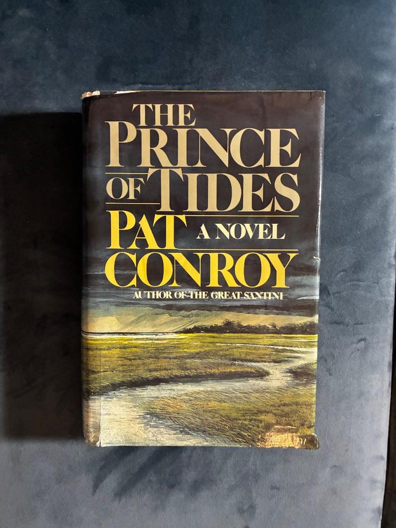 The Prince of Tides by Pat Conroy 1986 First Edition First Printing Near Fine/Very Good image 1
