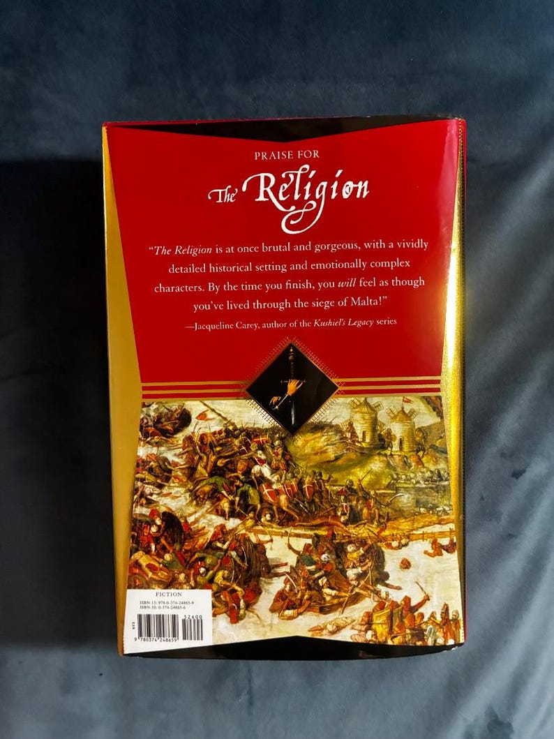 The Religion by Tim Willocks 2007 First Edition First Printing Very Good/Near Fine image 6