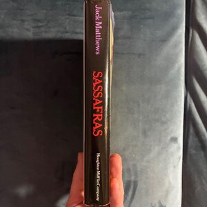 Sassafras van Jack Matthews, 1983, eerste editie, eerste druk, bijna perfecte staat. afbeelding 7