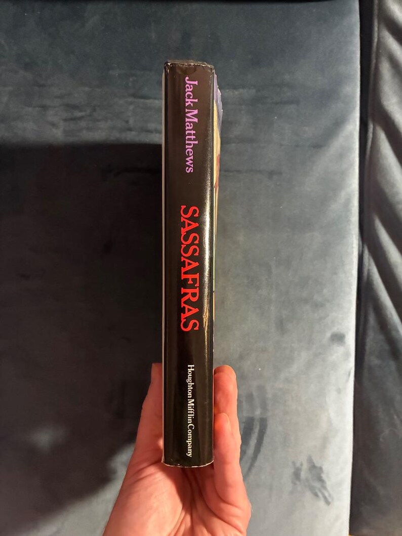 Sassafras van Jack Matthews, 1983, eerste editie, eerste druk, bijna perfecte staat. afbeelding 7
