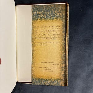 Home by Marilynne Robinson 2008 First Edition First Printing Fine/Near Fine image 3