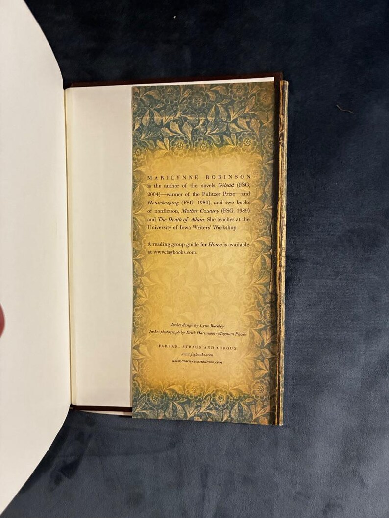 Home by Marilynne Robinson 2008 First Edition First Printing Fine/Near Fine image 3
