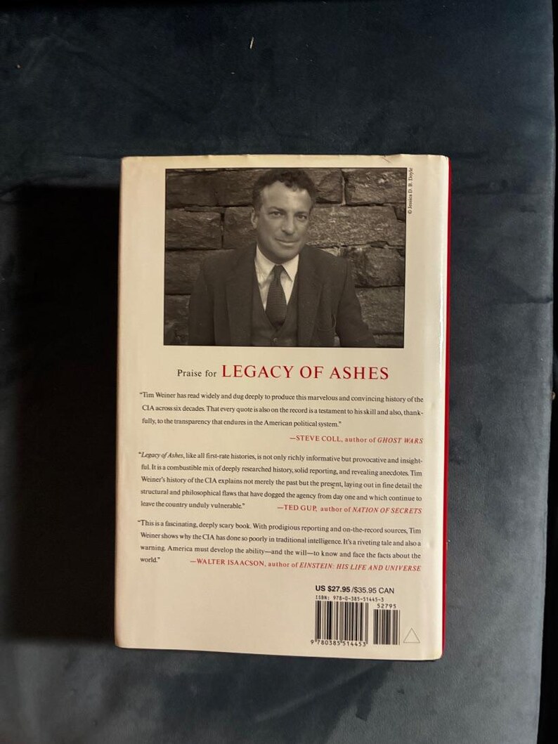 Legacy of Ashes: The History of the CIA door Tim Weiner, 2007, eerste editie, eerste druk, goede/bijna perfecte staat. afbeelding 7