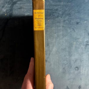 1918 Anthology of Magazine Verse & American Poetry (First Edition) image 4