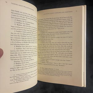 Talking About William Faulkner by Sally Wolff Signed 1996 First Edition first printing image 6