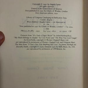 Wise Children by Angela Carter 1992 First Edition Near Fine/Near Fine image 6