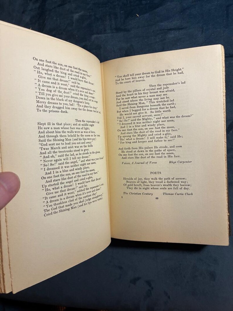1923 Anthology of Magazine Verse by Braithwaite: First Edition Hardcover image 6
