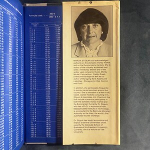 El mercado monetario (Edición revisada) de Marcia Stigum, 1983, edición Dow Jones-Irwin, segunda impresión, casi perfecto/muy bueno. imagen 5