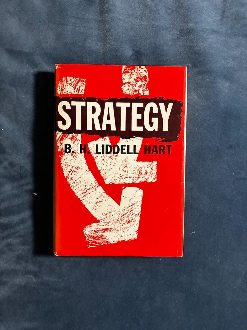 Strategy by B. H. Liddell Hart 1967 Frederick A. Praeger Edition Second Printing VG+/Very Good image 1