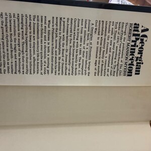 A Georgian at Princeton by Robert Manson Myers First Edition Second Printing Very Good Hardcover image 2