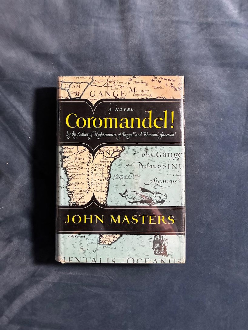 ¡Coromandel! de John Masters, 1955. Primera edición. Primera impresión. Muy buen estado/buen estado. imagen 1