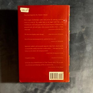 Mrs. Thatcher's Minister: The Private Diaries of Alan Clark 1994 First Edition First Printing Near Fine/Very Good image 3
