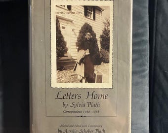 Letters Home by Sylvia Plath (edited by Aurelia Schober Plath) 1975 First Edition First Printing Near Fine/Very Good