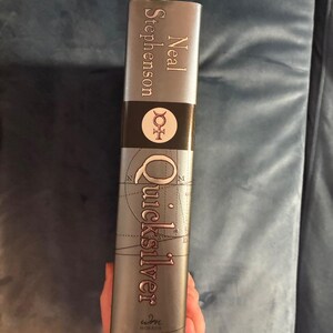 Quicksilver, de Neal Stephenson, 2003, Primeira Edição, Primeira Impressão, Quase Perfeito/Quase Perfeito imagem 8