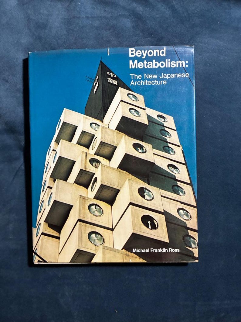Beyond Metabolism: New Japanese Architecture by Michael Franklin Ross (1st Ed.) image 1