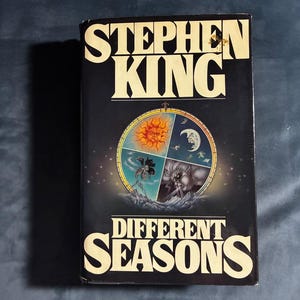Diferentes estaciones de Stephen King, 1982, primera edición, primera impresión, tapa dura, estado casi perfecto/muy bueno. imagen 1