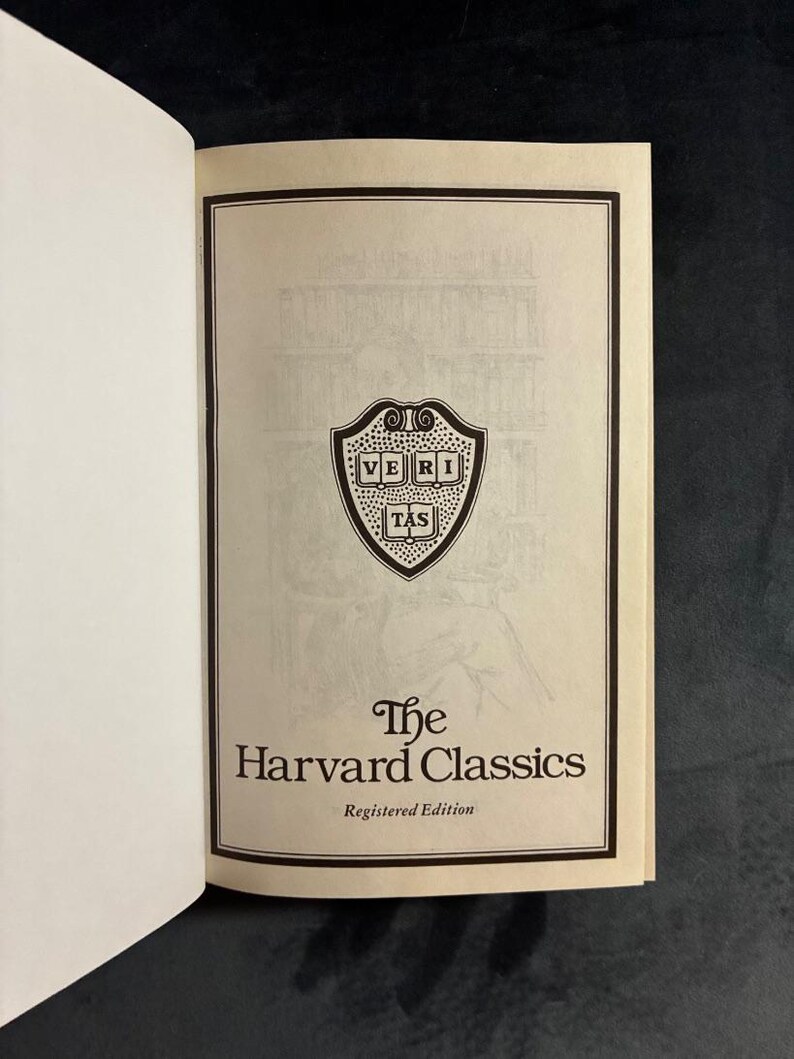 Essays and English Traits (The Harvard Classics) by Ralph Waldo Emerson 1995 Grolier Enterprises Corp. Edition Near Fine image 2