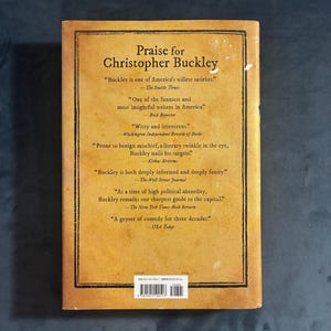 The Judge Hunter by Christopher Buckley 2018 First Edition First Printing Near Fine/Very Good image 4