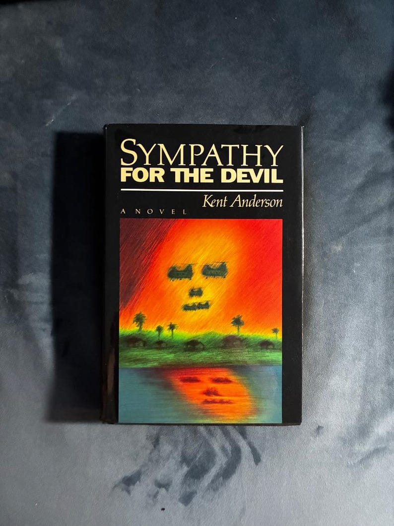 Sympathy for the Devil by Kent Anderson 1987 First Edition First Printing Near Fine image 1