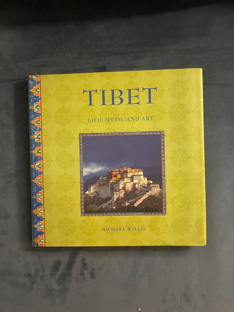 Tibet Life, Myth, Art Hardcover Book: Michael Willis Later Edition First Printing image 1