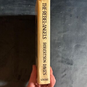 Os Anjos Rebeldes, de Robertson Davies, 1982, Primeira Edição, Segunda Impressão, Quase Perfeito/Bom, Capa Dura imagem 8