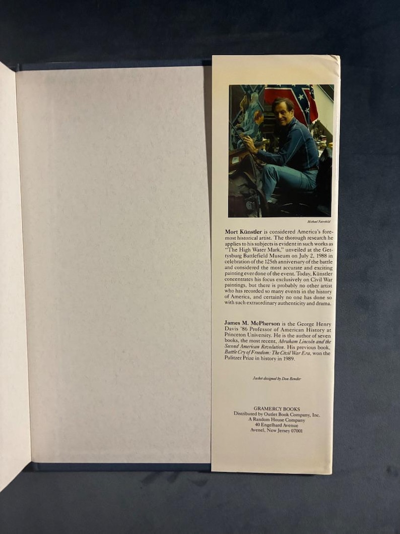 Bilder aus dem Amerikanischen Bürgerkrieg, Mort Künstler und James M. McPherson, 1992, Erste Auflage, Erstdruck, Sehr guter bis neuwertiger Zustand, Hardcover Bild 3