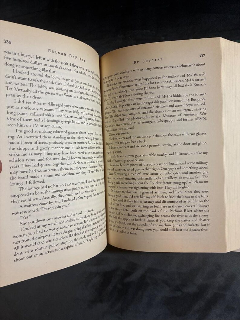 Up Country by Nelson DeMille 2002 First Edition First Printing Fine/Near Fine Hardcover image 6