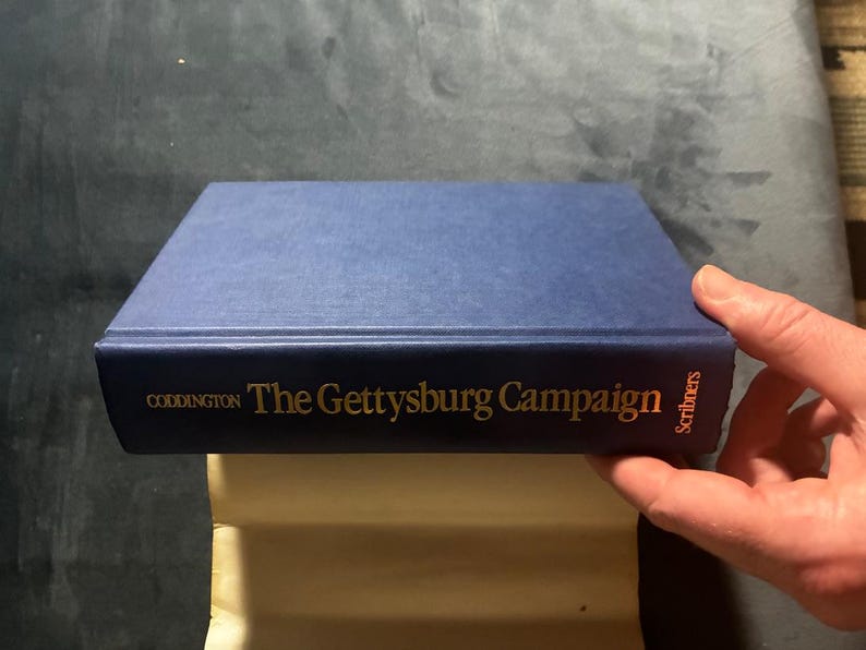 The Gettysburg Campaign: A Study in Command by Edwin B. Coddington 1984 Charles Scribner's Sons Edition First Printing Hardcover image 10