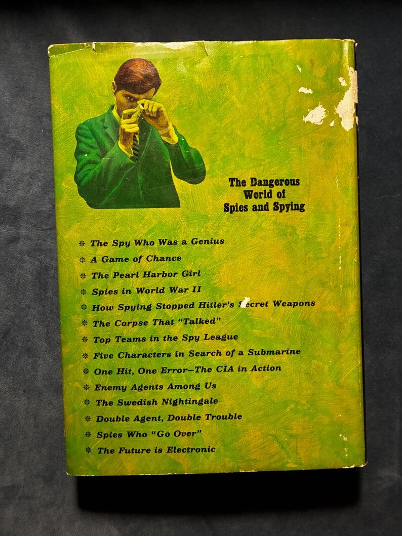 Die gefährliche Welt der Spione und Spionage von Robert Liston, Erste Auflage, Erster Druck, Sehr guter Zustand/Gut, Hardcover Bild 2