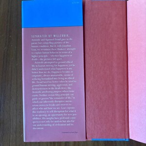Happiness, Death, and the Remainder of Life by Jonathan Lear First Edition Fine/Near Fine Hardcover image 6