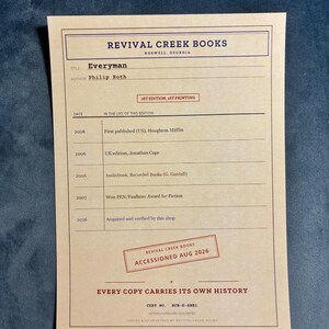 Everyman by Philip Roth First Edition Printing Hardcover (Fine) image 11