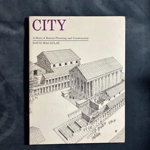 City: A Story of Roman Planning and Construction by David Macaulay 1974 First Edition Third Printing Very Good/Very Good