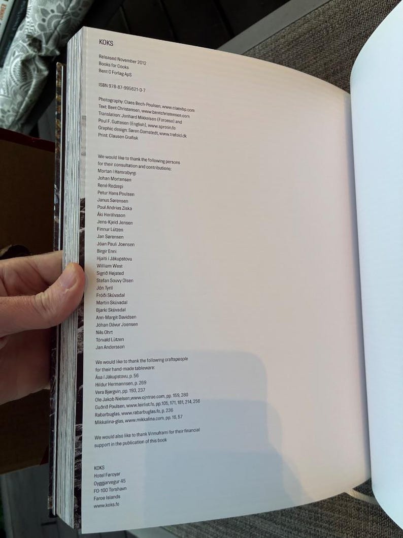 KOKS by Bent Christensen 2012 First Edition First Printing Near Fine Hardcover image 10
