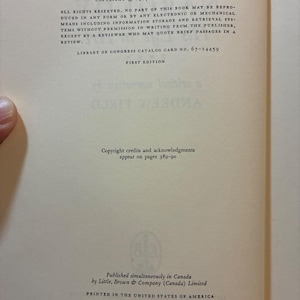 Nabokov: His Life in Art by Andrew Field First Edition First Printing Near Fine/Very Good Hardcover image 12