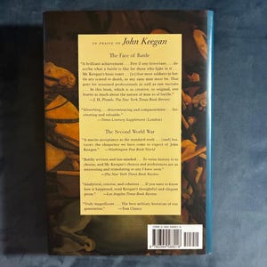Historia de la guerra, de John Keegan, 1993. Primera edición, primera impresión. Tapa dura. En excelente/casi excelente estado. imagen 5