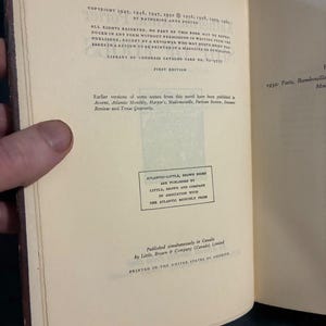 Ship of Fools by Katherine Anne Porter First Edition First Printing Very Good/Good image 4