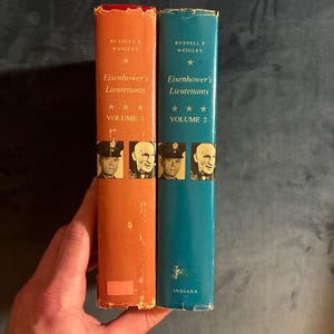 Eisenhower's Lieutenants: The Campaign of France and Germany Volumes 1, 2 Russell F. Weigley Book Club Edition image 3