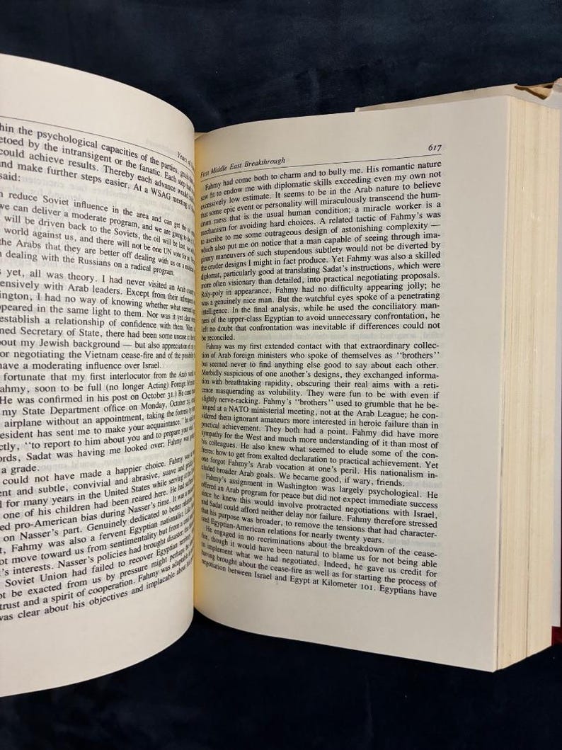 Years of Upheaval by Henry A. Kissinger 1982 Little, Brown Edition Near Fine/Very Good image 4
