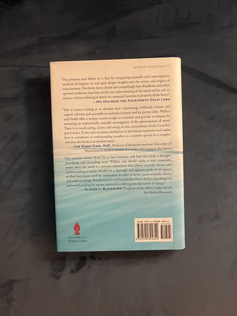 Embracing Mind: Science and Spirituality Hardcover by Wallace and Hodel (First Edition) image 9