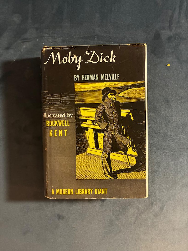 Moby Dick, or The Whale by Herman Melville First Modern Library Giant Edition 1944 image 1