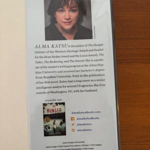 The Deep by Alma Katsu First Edition First Printing Hardcover image 6
