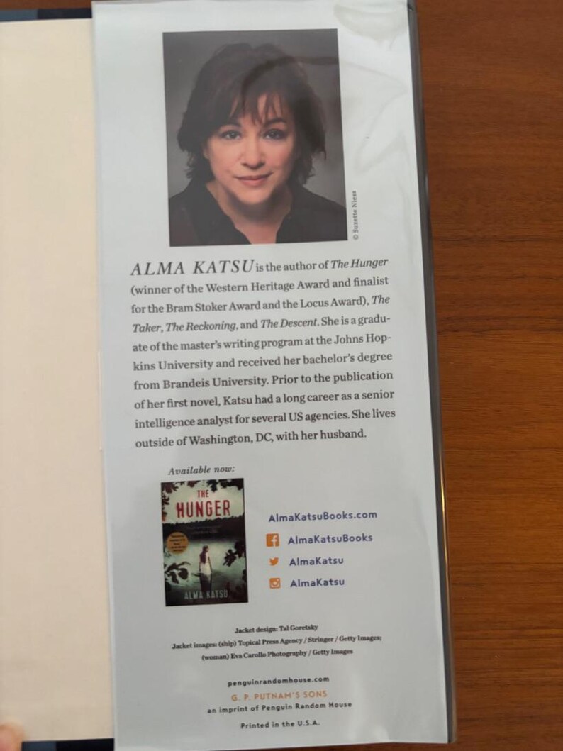 The Deep by Alma Katsu First Edition First Printing Hardcover image 6