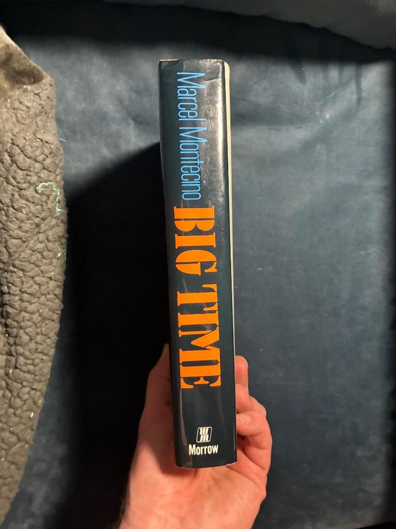 Big Time von Marcel Montecino, Erstausgabe, erster Druck, nahezu neuwertig/sehr gut, Hardcover Bild 6